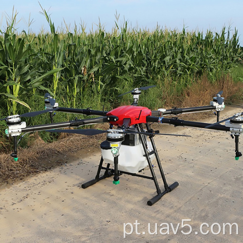 Drone de spray de agricultura de 20 litros para fumigação de pesticidas